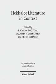 Hekhalot literature in context